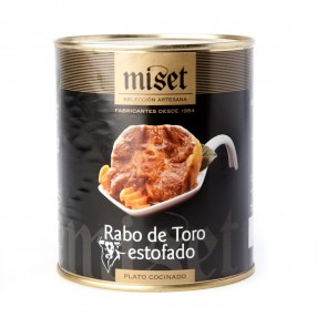 MISET Rabo de toro estofado lata 780 grs